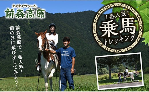 MG前森高原「乗馬体験」トレッキングコース 485914 - 山形県最上町