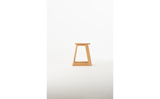 [大雪木工]はんの木の家具 スタッキングスツール(板座)◆高島屋選定品◆