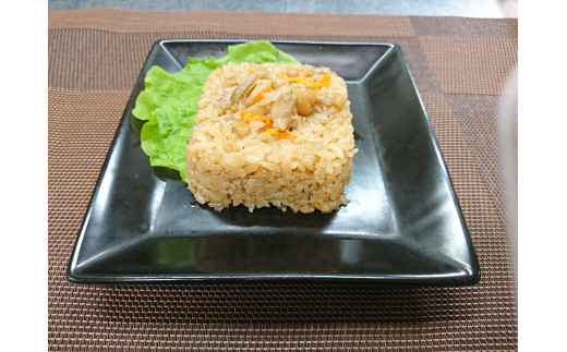 かしわごはんは、佐賀県産ありたどりと佐賀県産米を使用しております（画像は調理イメージです）