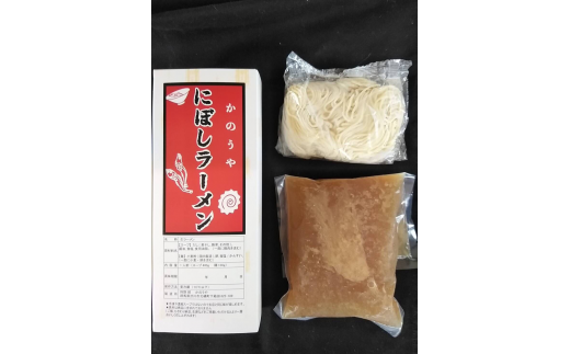 にぼしラーメン4種食べ比べセット 煮干しラーメン 拉麺 生麵 家庭用 詰め合わせ F4H-0069