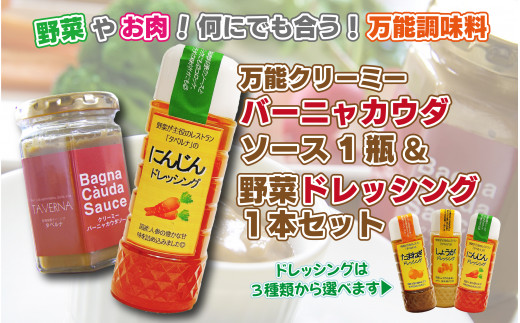 D 6 万能クリーミーバーニャカウダソース1瓶と選べる野菜ドレッシング1本セット 千葉県酒々井町 ふるさとチョイス ふるさと納税サイト