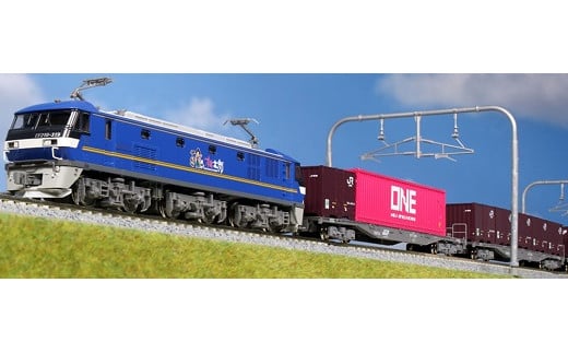 H007-23 Nゲージ「荷物と思いを届けます。EF210貨物列車線路セット」|株式会社　関水金属