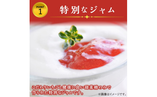 いちご果肉がたっぷりの苺ジャム3本セット《 いちご ジャム 果肉 新鮮 いちごジャム 保存料不使用 》