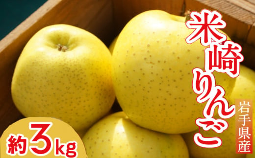 【清水農園】フレッシュ りんご 「シナノゴールド」3kg 【 リンゴ 林檎 果物 フルーツ 期間限定 】2024年10月頃から順次発送 493756 - 岩手県陸前高田市