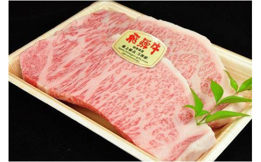 飛騨牛サーロインステーキ 約 計400g（2枚）【冷凍】ブランド牛 牛肉