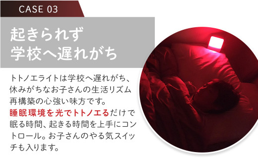 ムーンムーン 睡眠リズム照明 トトノエライト(アイボリー)2台 快眠