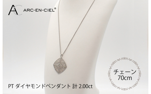 ロイヤルアッシャー   ダイヤモンド 計0.50 ペンダント・ネックレス