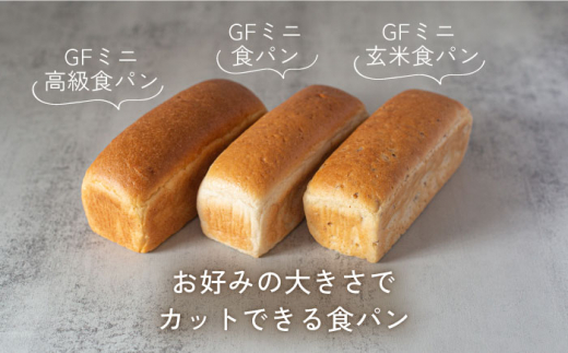 6回定期便】グルテンフリー 米粉パン バラエティ 7個セット （食パン×3