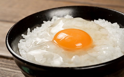 お米が透き通るほど透明な卵白！