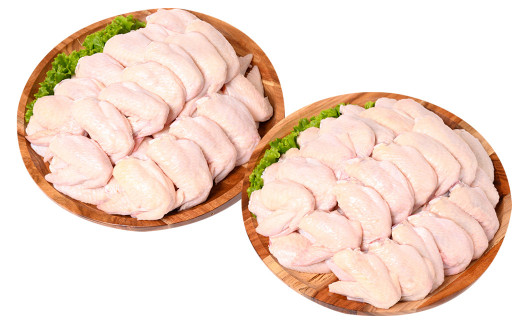 大容量 熊本県産 若鶏 の 手羽先 合計4kg（2kg×2袋） 鶏肉
