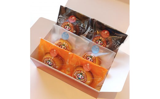 おおちゃんの焼きドーナツ 6個 （メープル、チョコレート、バニラ、各2個） 347715 - 岩手県大槌町