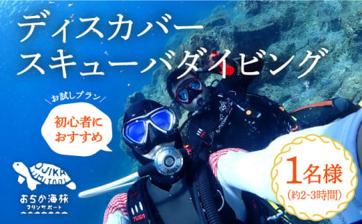 【体験ダイビング】Discover Scuba Diving コース 1名様 [DBB001]  46000 46000円  400396 - 長崎県小値賀町