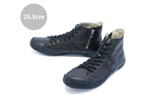 No.562 レザースニーカー SPM‐443 BLACK 22.5cm ／ 靴