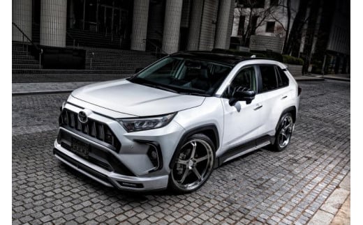 【ソナー付車用】 【トヨタ 50系 RAV4】 ラヴライン フロントグリル （AES製） 【つや消し ブラック仕様】  2411-4810 自動車 車 パーツ カスタム TOYOTA RAV4 MXAA54 AXAH54 752127 - 大阪府阪南市