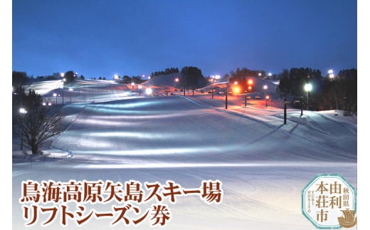 鳥海高原矢島スキー場リフトシーズン券 秋田県由利本荘市 ふるさとチョイス ふるさと納税サイト