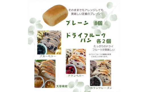 玄米パン グルテンフリー ドライフルーツミックス 16個 セット フルーツパン