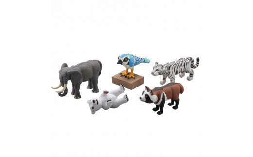 三沢厚彦 ANIMALS フィギュアコレクション１（6入BOX）【三沢厚彦 ANIMALS フィギュアコレクション１ ミニチュアフィギュア クマ（ スピリットベア）トリ(ブルー)タヌキトラ（ホワイト）ゾウの5作品 大阪府 門真市 】 - 大阪府門真市｜ふるさとチョイス - ふるさと納税サイト