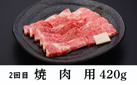 【3回目】米沢牛焼肉用420g（赤身中心）※写真はイメージです