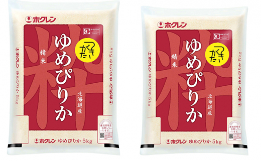 北海道 定期便 12ヵ月連続12回 令和5年産 ゆめぴりか 5kg×2袋 特A 精米