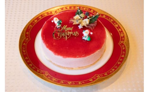 ③【卵・乳製品・小麦不使用！】LE PAYSANのクリスマスケーキ（イチゴケーキ）