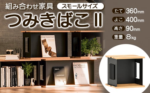 FKK19-02A 組み合わせ家具 「つみ木ばこⅡ」スモールサイズ 541028 - 熊本県嘉島町