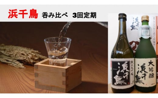 【定期便3回】大槌の日本酒 吞み比べ 561769 - 岩手県大槌町