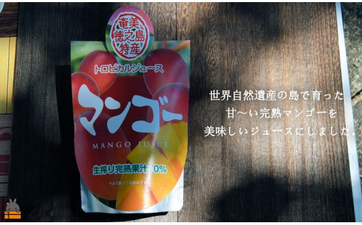 マンゴー果樹園さんが作った自慢のマンゴージュース！！