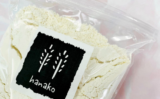 011-780 hanako[初粉]　( 国産 小麦粉 800g×4個）