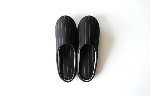 播州織 スリッパ 「Slippers」 全5色 (15-52) Boucle Stripe・Mサイズ