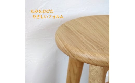 インテリア 天然木 栗の木のスツール 丸型スツール 無垢材 ウッドスツール おしゃれ 北欧 韓国 フラワースタンド キッチンスツール 木製椅子  ウッドチェア サイドテーブル アンティーク ディスプレイスツール 伊予市｜E08