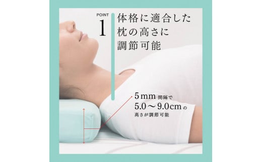 消臭整形外科枕ドクターズピロー（消臭枕カバー付き）幅50cm×奥行25cm