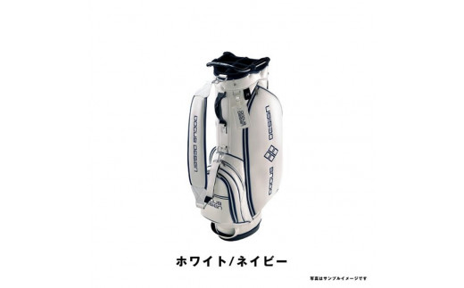 DZ15_Stylish Stand Bag 9型 DCC759S （ヘッドカバーセット）ホワイト