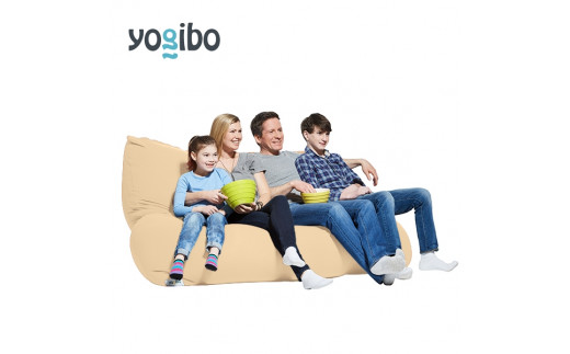 特別寄附額 ヨギボー Yogibo Double （ヨギボーダブル）クリームホワイト 期間限定 限定