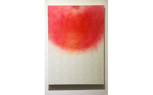 絵画「filter -grapefruit−」−福田 裕理(寄付の使い道に「若手芸術家の育成を応援」を選択された県外在住の方のみ)