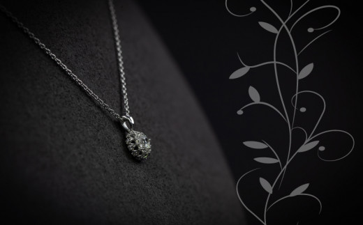 ダイヤモンドネックレス 0.21ct（RP_MN-677）【リズプラス】｜ ダイヤ ダイヤモンド プラチナ ネックレス ペンダント ジュエリー  アクセサリー ギフト プレゼント 鑑別書付 保証書付 - 山梨県都留市｜ふるさとチョイス - ふるさと納税サイト