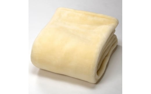 ウール毛布 ジロンメリノウール シングルサイズ 140×200cm ナチュラル