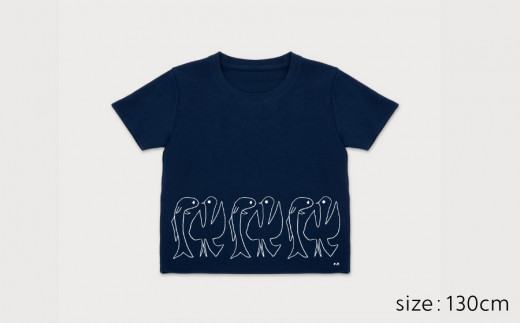 Spiber × 荒井良二　キッズTシャツ　"とりとさかな"（こん) 130cm 569421 - 山形県鶴岡市