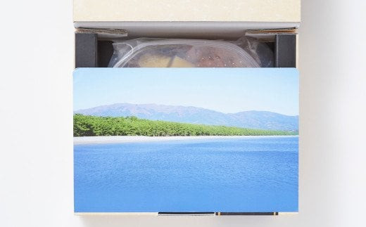 蓋を開けると「白砂青松　高田松原」の写真が