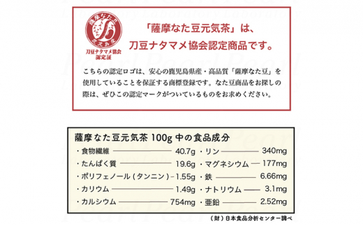 純国産原料にこだわった健康茶「薩摩なた豆元気茶」3袋セット｜ふるラボ