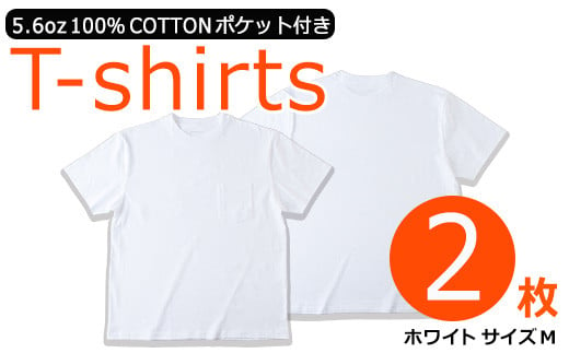 ＜数量限定＞ 肌にやさしい！5.6oz天竺コットン100％Tシャツ(2枚・Mサイズ)【m35-01-M】【スポーツライフスタイルラボ】 752447 - 大阪府箕面市