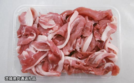 【茨城県共通返礼品】ローズポーク切落し 2kg 豚肉