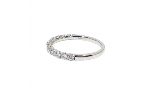 【サイズ：4.5号】プラチナ製 ハート＆キューピッドダイヤモンド 0.5ct リング[1454004] 1273854 - 山梨県甲府市 |