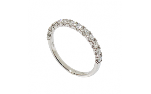 【サイズ：4.5号】プラチナ製 ハート＆キューピッドダイヤモンド 0.5ct リング[1454004] 1273854 - 山梨県甲府市 |