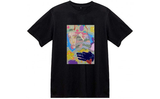 まちアート三宅町ガバメントクラウドファンディングのために描き下ろしてくれたイラストのプリントTシャツです。