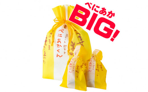 No.869 スイートポテトべにあかくん6個入（BIG専用巾着） ／ お菓子