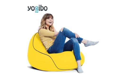 M359-3　Yogibo Lounger(ヨギボー ラウンジャー)イエロー 2週間程度で発送 292694 - 福岡県宮若市