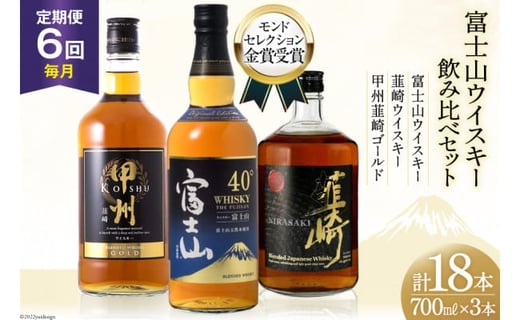 日本のウイスキー 6種