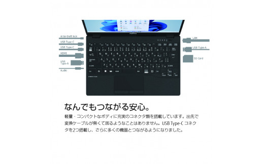 富士通PC （Win11・Core-i7・1TB）LIFEBOOK WU-X/G2 ノートパソコン