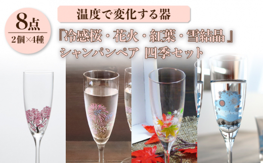 陶磁器グラス　ワイングラス　シャンパングラス　2個