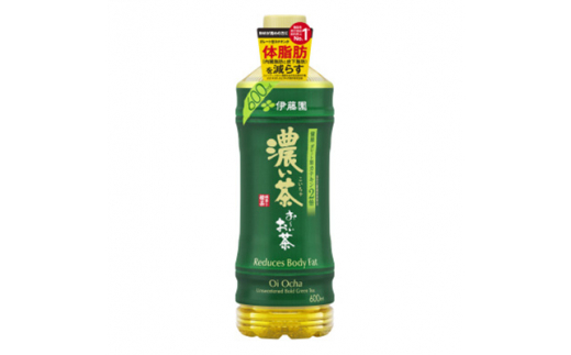 2023年2月発送開始『定期便』お～いお茶濃い茶600ml　24本(1ケース)全3回【5128949】 638012 - 兵庫県神河町